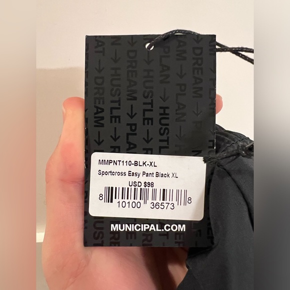 Municipal Sportcross Easy Pants - Size XL - Black - Picture 7 of 9